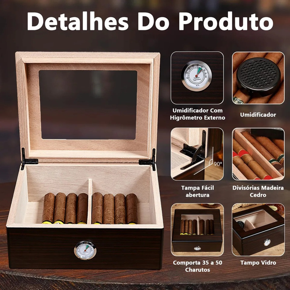 umidor de charutos belem, umidor de charutos Pará, umidor de charutos belem do pará