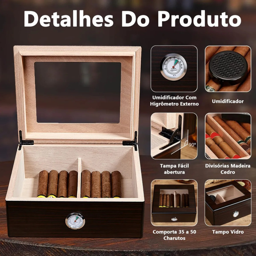 umidor de charutos belem, umidor de charutos Pará, umidor de charutos belem do pará